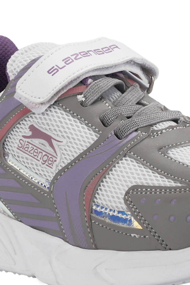 Slazenger KENDALL Girls' Kids' Sneaker Shoes Gray - Fuchsia
