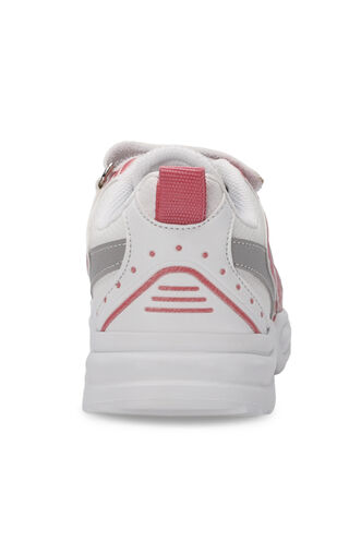 Slazenger KENDALL Kız Çocuk Sneaker Ayakkabıları Beyaz - Pembe - Thumbnail