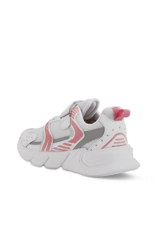 Slazenger KENDALL Kız Çocuk Spor Ayakkabıları Beyaz - Pembe