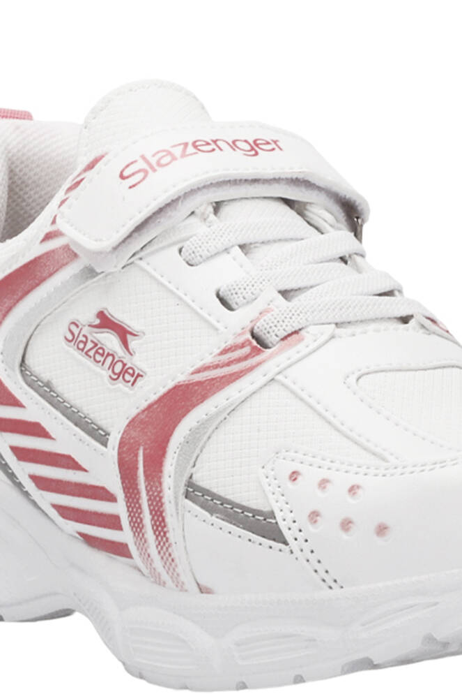 Slazenger KENDALL Unisex Çocuk Sneaker Ayakkabıları Beyaz - Pembe