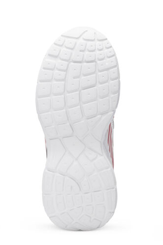 Slazenger KENDALL Unisex Çocuk Sneaker Ayakkabıları Beyaz - Pembe - Thumbnail
