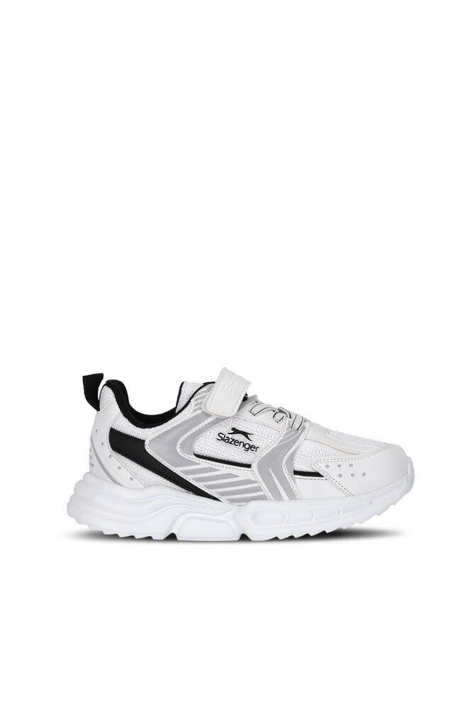 Slazenger KENDALL Unisex Çocuk Cırt Cırtlı Beyaz / Siyah Günlük Spor Ayakkabısı
