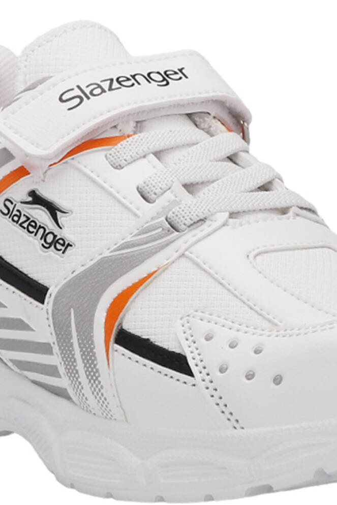 Slazenger KENDALL Unisex Çocuk Sneaker Ayakkabıları Beyaz - Turuncu