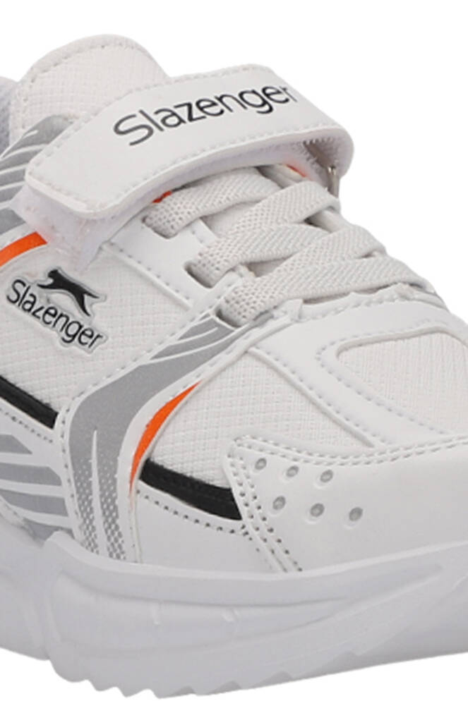 Slazenger KENDALL Unisex Çocuk Sneaker Ayakkabıları Beyaz - Turuncu