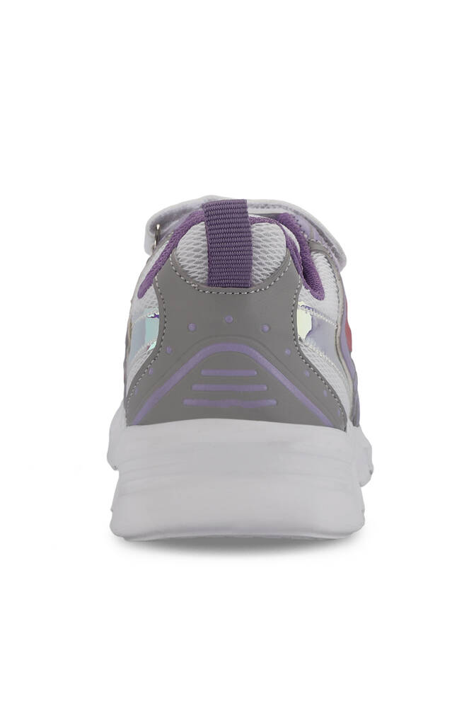 Slazenger KENDALL Kız Çocuk Cırt Cırtlı Gri / Fuşya Günlük Spor Ayakkabısı