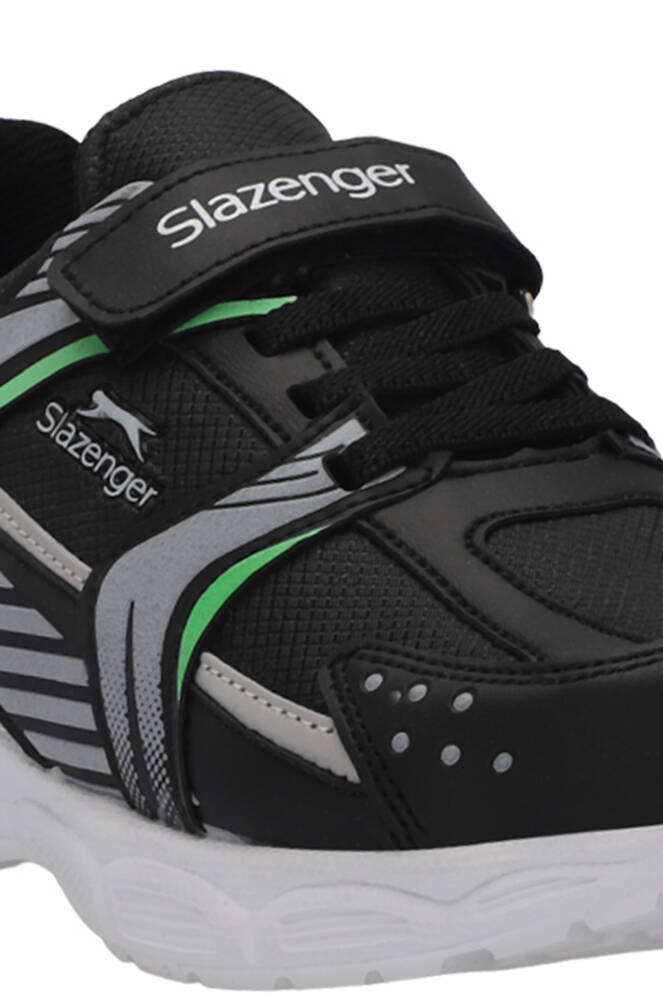 Slazenger KENDALL Unisex Çocuk Sneaker Ayakkabıları Siyah - Beyaz