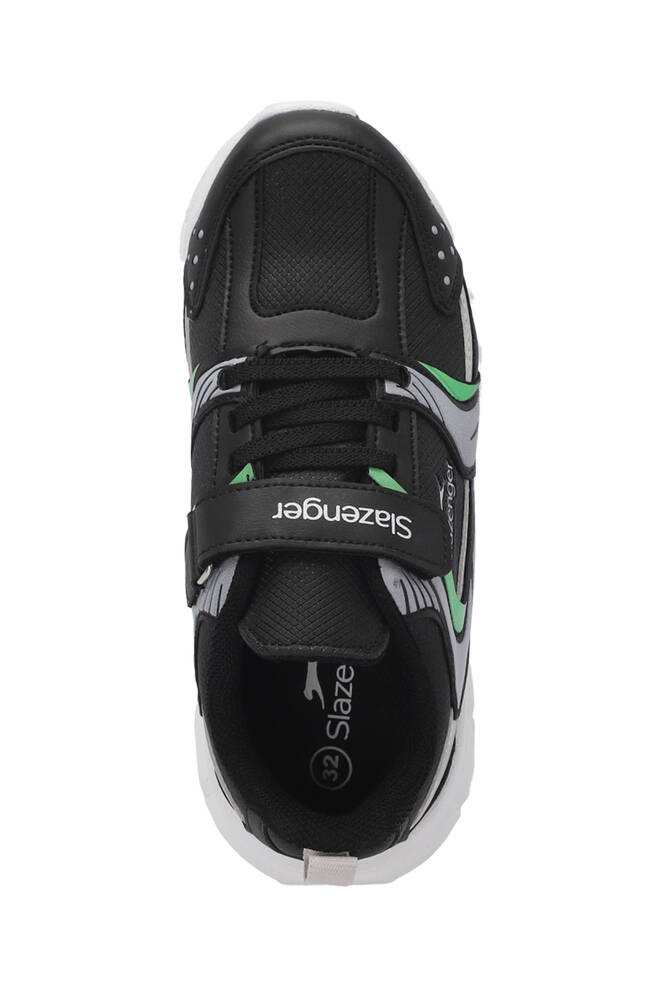 Slazenger KENDALL Unisex Çocuk Sneaker Ayakkabıları Siyah - Beyaz