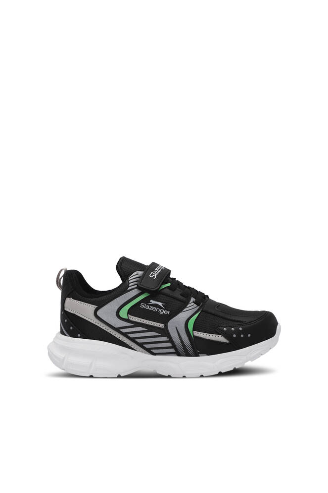 Slazenger KENDALL Unisex Çocuk Sneaker Ayakkabıları Siyah - Beyaz