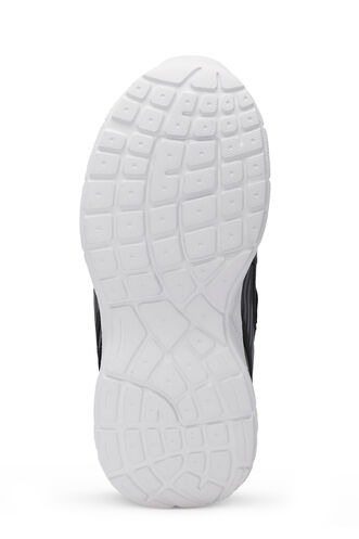 Slazenger KENDALL Unisex Çocuk Sneaker Ayakkabıları Siyah - Koyu Gri - Thumbnail