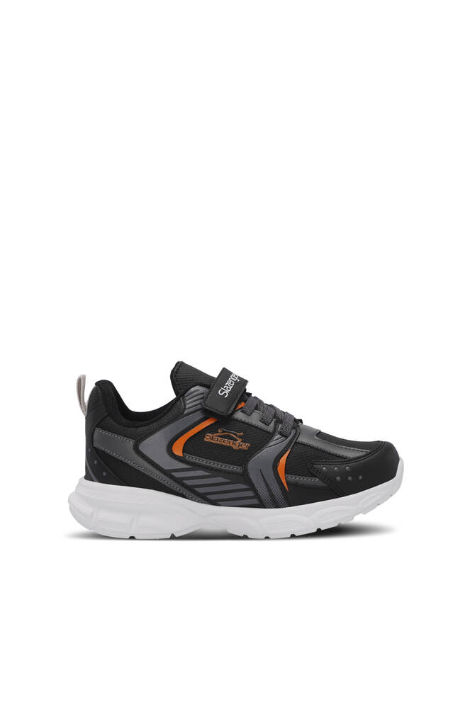 Slazenger KENDALL Unisex Çocuk Sneaker Ayakkabıları Siyah - Koyu Gri