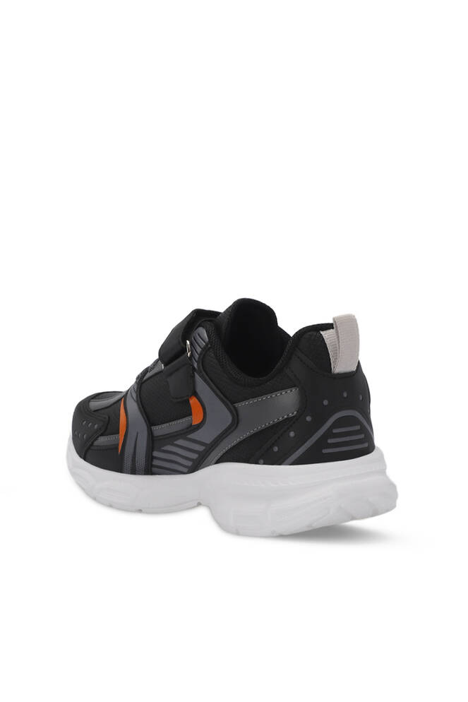 Slazenger KENDALL Unisex Çocuk Sneaker Ayakkabıları Siyah - Koyu Gri