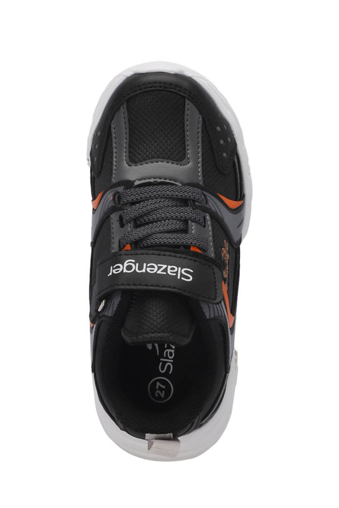 Slazenger KENDALL Unisex Çocuk Sneaker Ayakkabıları Siyah - Koyu Gri