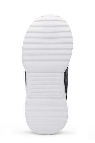 Slazenger KENDALL Unisex Çocuk Sneaker Ayakkabıları Siyah - Koyu Gri - Thumbnail