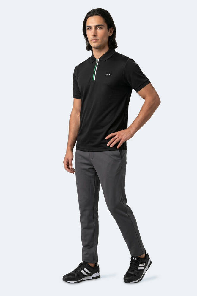 Slazenger KENSHIN Erkek Siyah Tişört