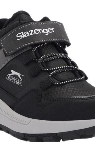 Slazenger KENZIE IN Erkek Çocuk Cırt Cırtlı Siyah / Beyaz Bot - Thumbnail