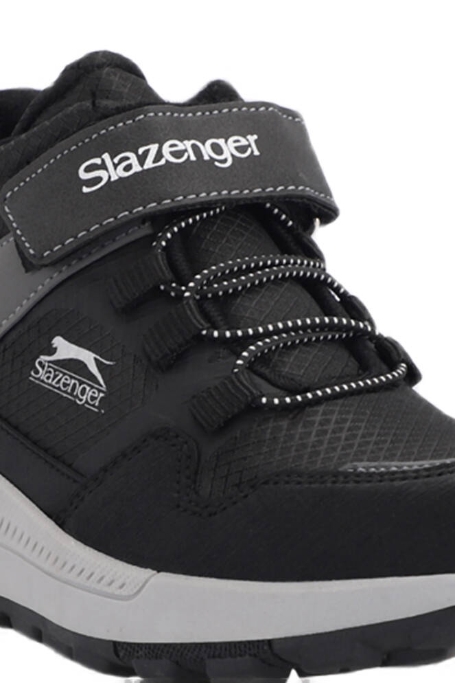 Slazenger KENZIE IN Erkek Çocuk Cırt Cırtlı Siyah / Beyaz Bot