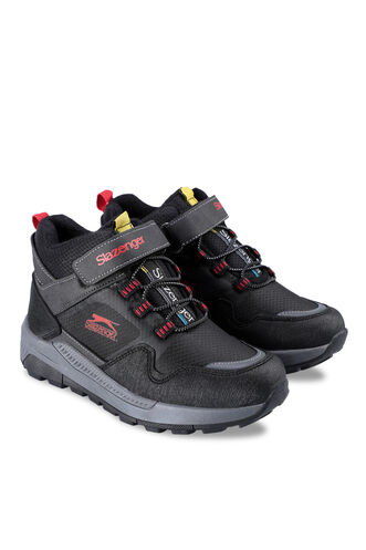 Slazenger KENZIE Erkek Çocuk Bot Siyah - Kırmızı - Thumbnail