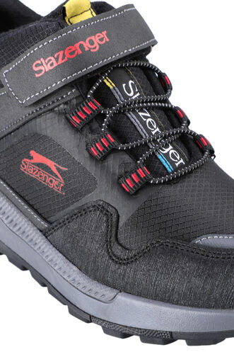 Slazenger KENZIE Erkek Çocuk Bot Siyah - Kırmızı - Thumbnail