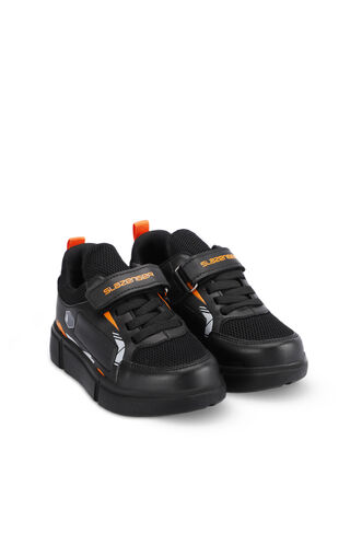 Slazenger KEPA Sneaker Boys' Shoes Black - Black - Thumbnail