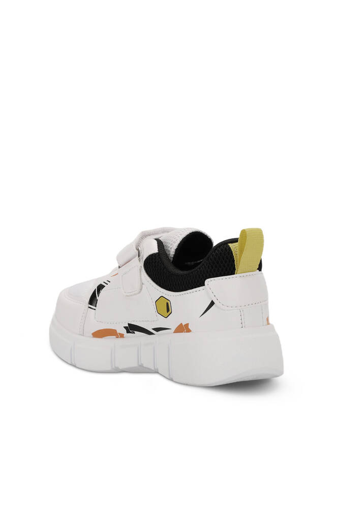 Slazenger KEPA Sneaker Erkek Çocuk Ayakkabı Beyaz - Siyah