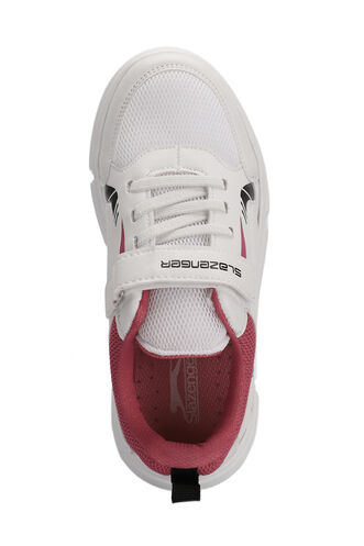 Slazenger KEPA Sneaker Kız Çocuk Ayakkabı Beyaz - Fuşya - Thumbnail