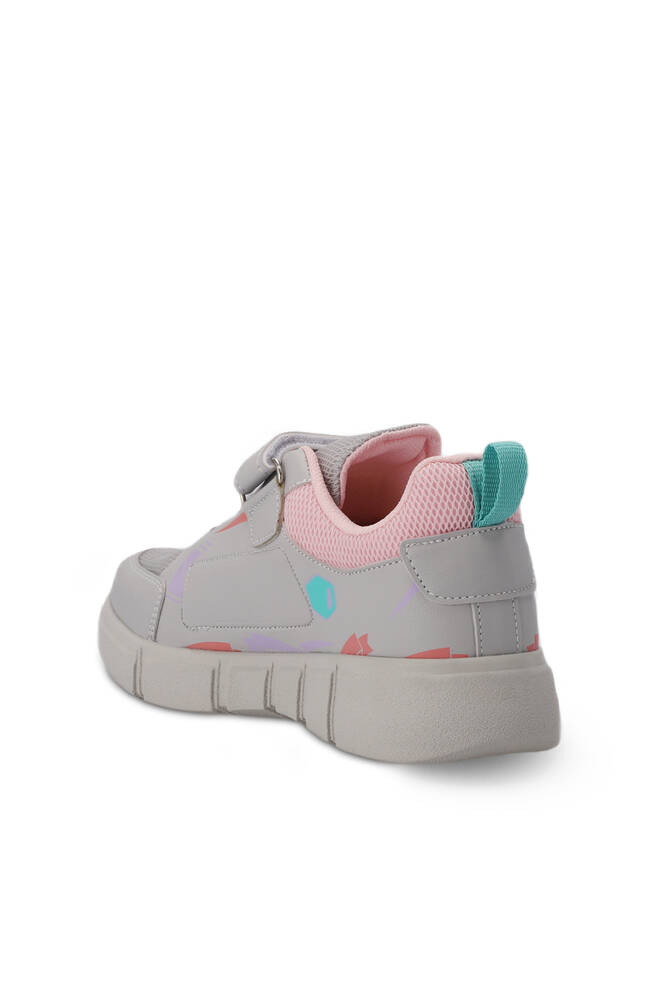 Slazenger KEPA Sneaker Kız Çocuk Ayakkabı Koyu Gri - Pembe