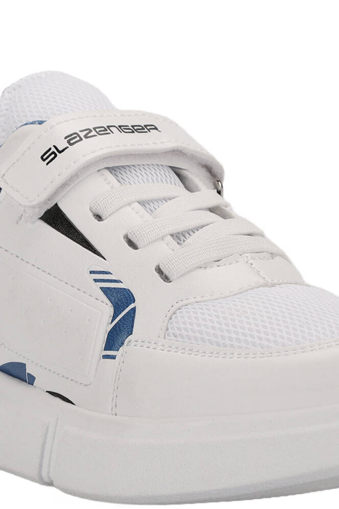 Slazenger KEPA Sneaker Children's Shoes White - Saks Blue