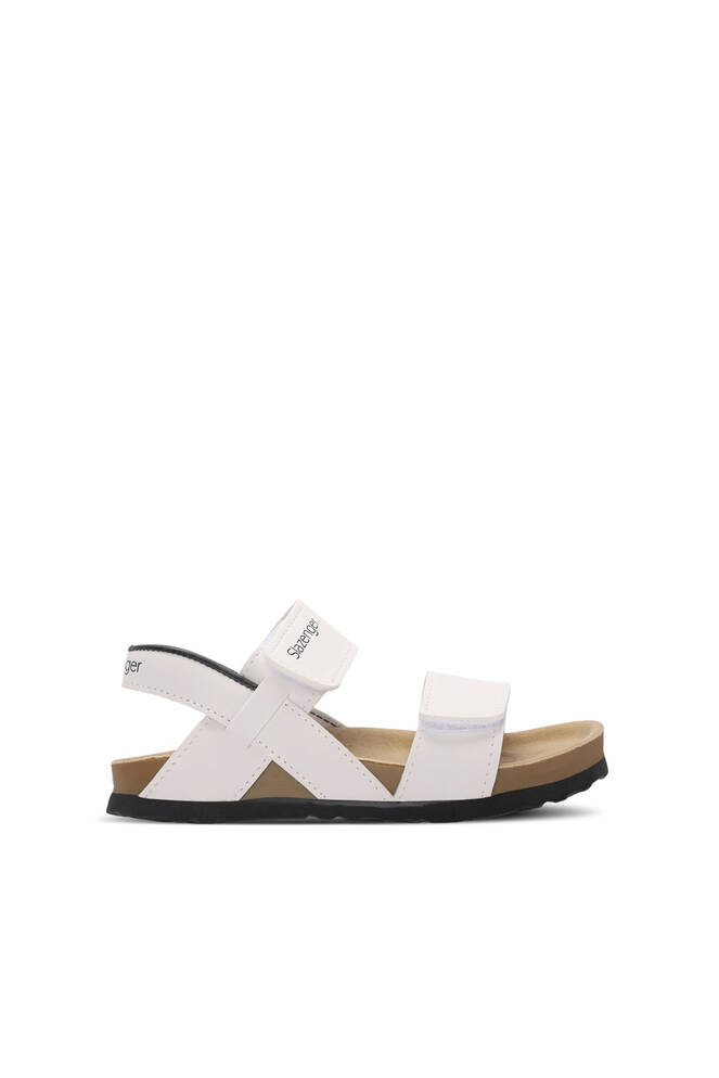 Slazenger KERMIT Unisex Çocuk Sandaletleri Beyaz
