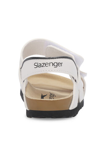 Slazenger KERMIT Unisex Çocuk Sandaletleri Beyaz - Thumbnail
