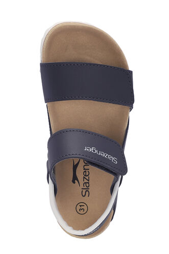 Slazenger KOBBY Unisex Çocuk Sandaletleri Lacivert - Thumbnail