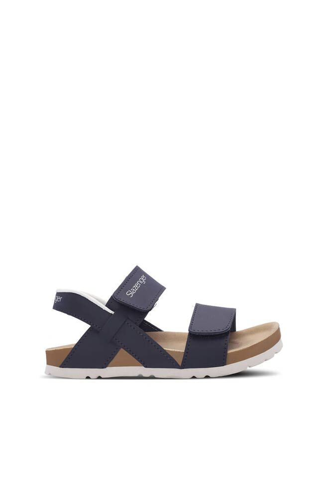 Slazenger KOBBY Unisex Çocuk Sandaletleri Lacivert
