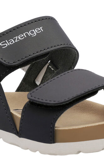 Slazenger KERMIT Unisex Çocuk Sandaletleri Siyah - Thumbnail