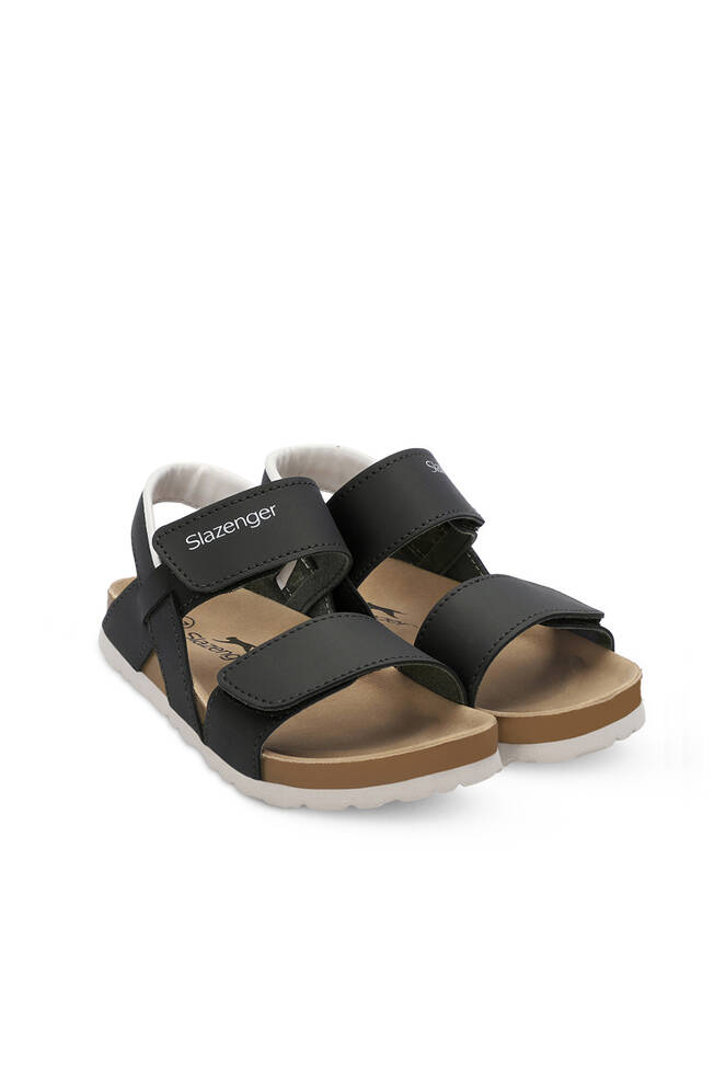 Slazenger KERMIT Unisex Çocuk Sandaletleri Siyah
