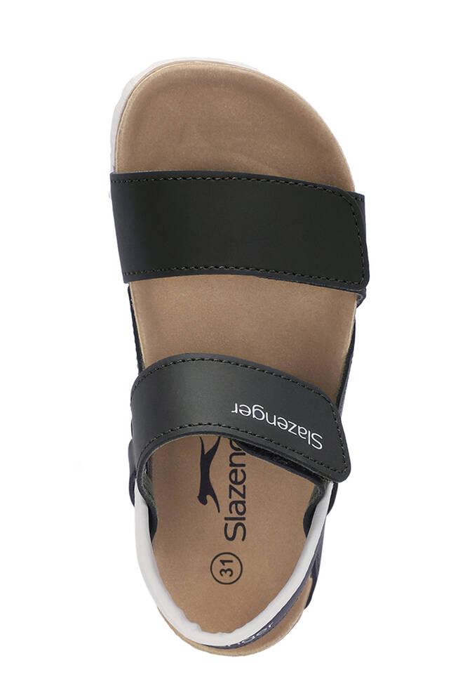 Slazenger KOBBY Unisex Çocuk Sandaletleri Siyah
