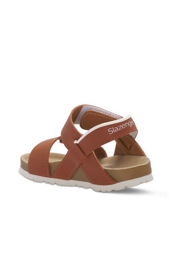 Slazenger KERMIT Unisex Çocuk Sandaletleri Bej - Thumbnail