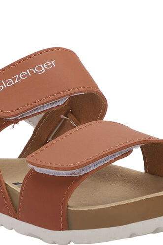 Slazenger KOBBY Unisex Çocuk Sandaletleri Bej - Thumbnail