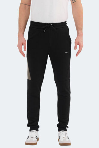Slazenger KERR Men's Tracksuit Bottoms Black - Thumbnail