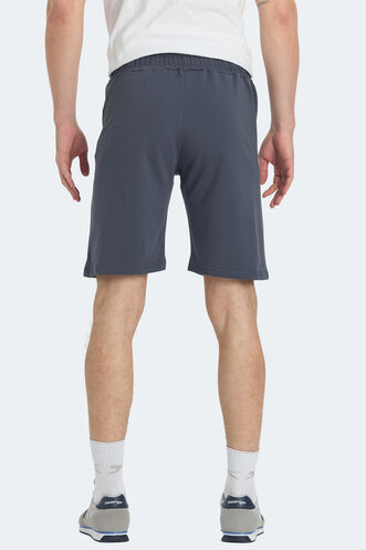 Slazenger KETUT Erkek Şort Koyu Gri - Thumbnail