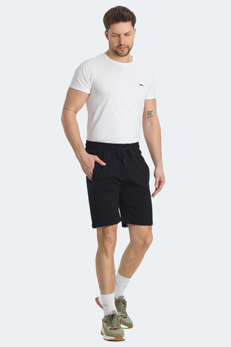 Slazenger KETUT Erkek Şort Siyah - Thumbnail
