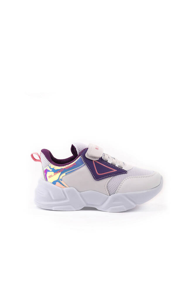 Slazenger KEVAN Girls' Sneaker Shoes White - Purple