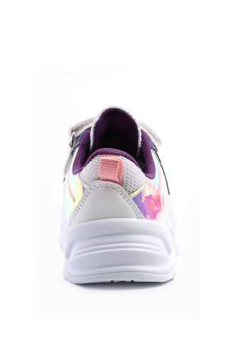 Slazenger KEVAN Girls' Sneaker Shoes White - Purple - Thumbnail