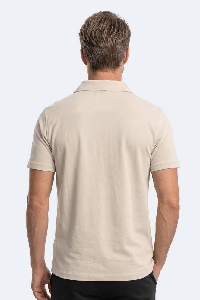 Slazenger KHAN Erkek Bej Tişört