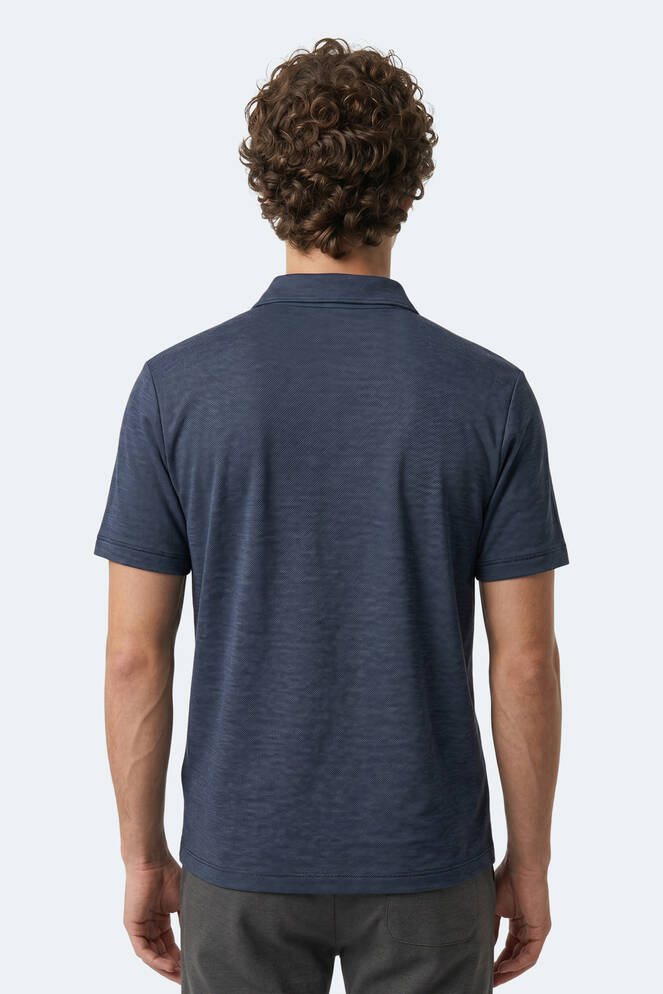 Slazenger KHAN Erkek Lacivert Tişört