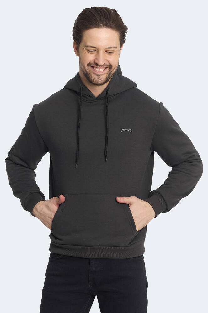Slazenger KICKSON Erkek Sweatshirt Antrasit