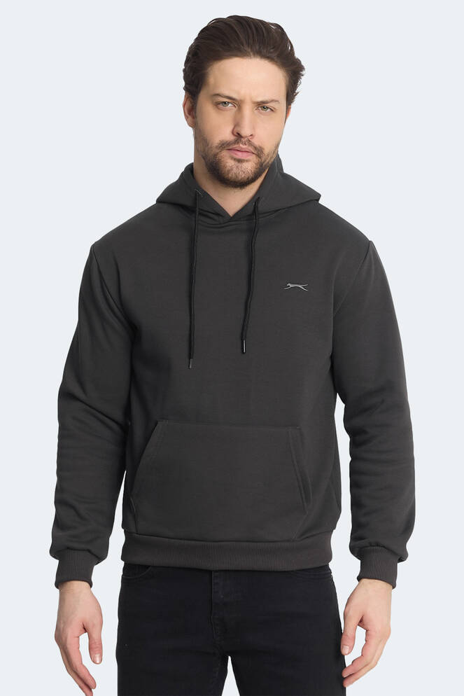 Slazenger KICKSON Erkek Sweatshirt Antrasit