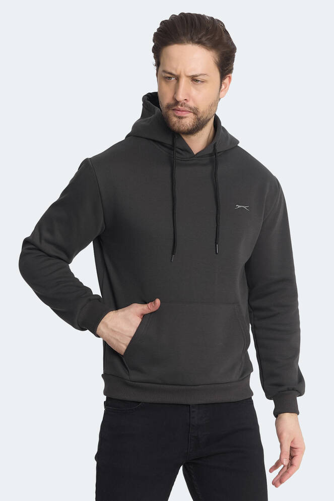 Slazenger KICKSON Erkek Sweatshirt Antrasit