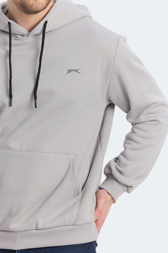 Slazenger KICKSON Erkek Sweatshirt Gri - Thumbnail