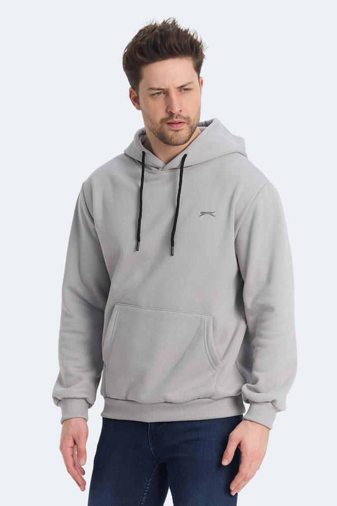 Slazenger KICKSON Erkek Sweatshirt Gri
