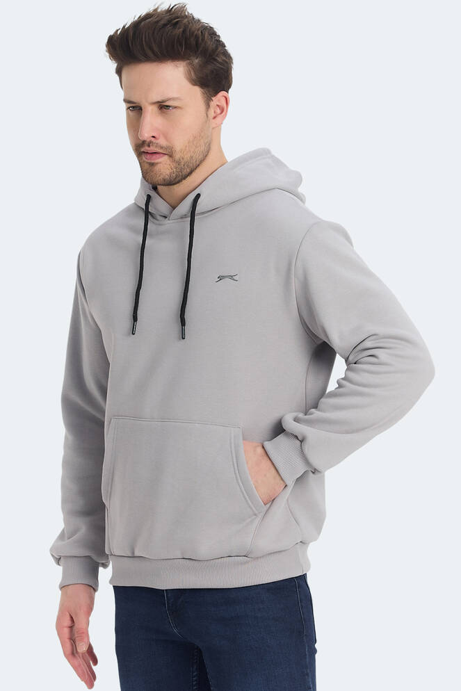 Slazenger KICKSON Erkek Sweatshirt Gri