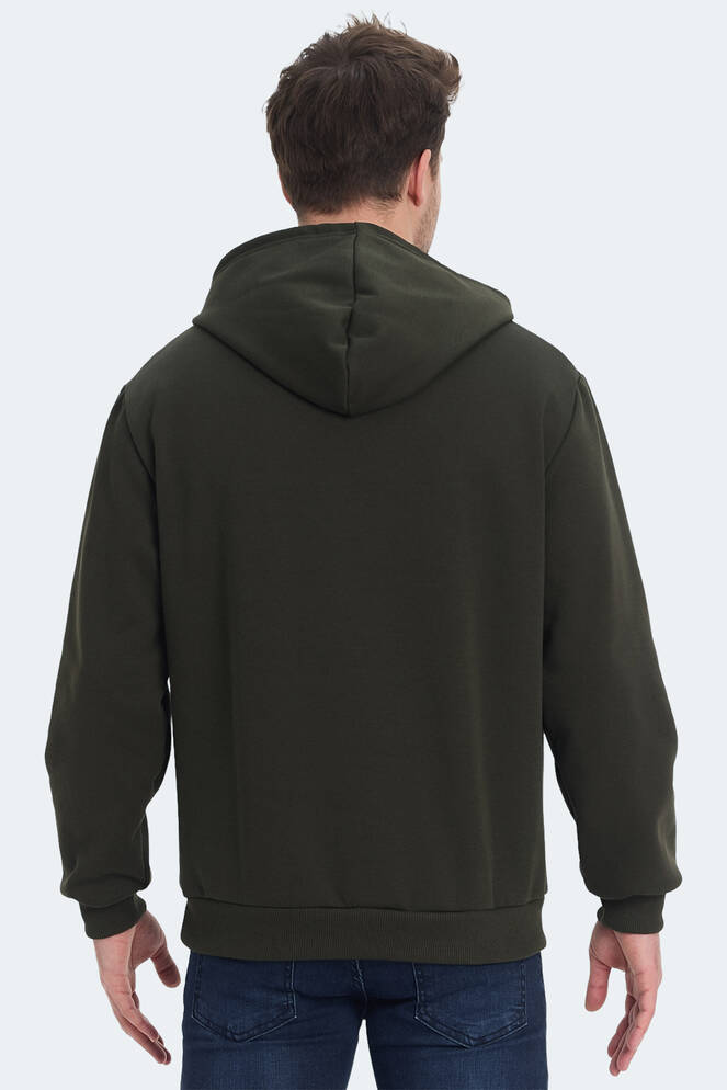 Slazenger KICKSON Erkek Sweatshirt Haki